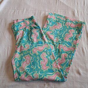 Lilly Pulitzer women's size XS palazzo pants no fade